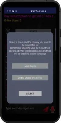 Talk Room, PTT Walkie Talkie android App screenshot 3